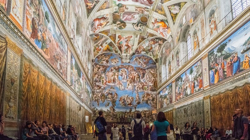 Italy Vatican Sistine Chapel