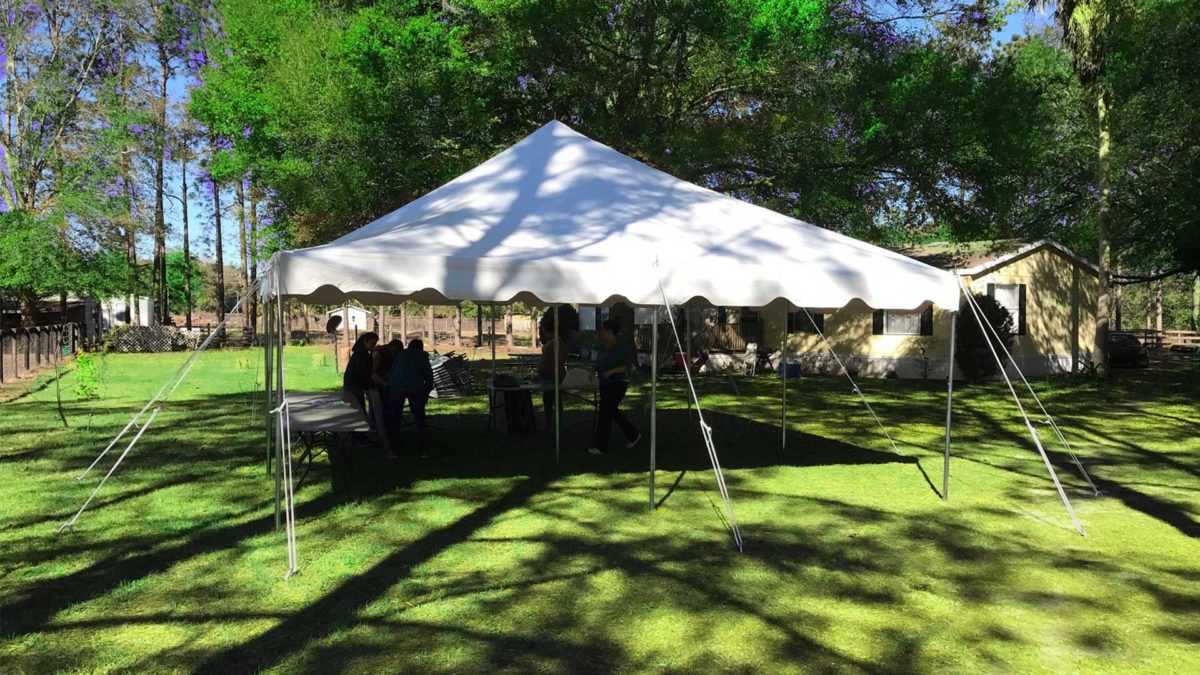 20x20 Tent Ocala Inflatables and Party Rentals