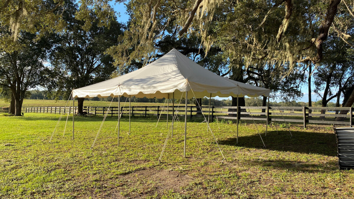 20x20 Tent Ocala Inflatables and Party Rentals
