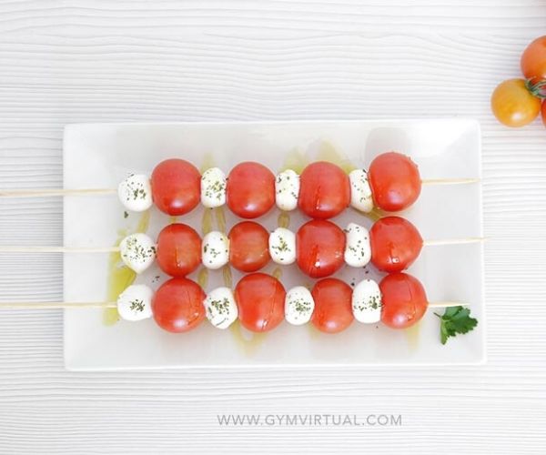 Banderilla tomate y queso