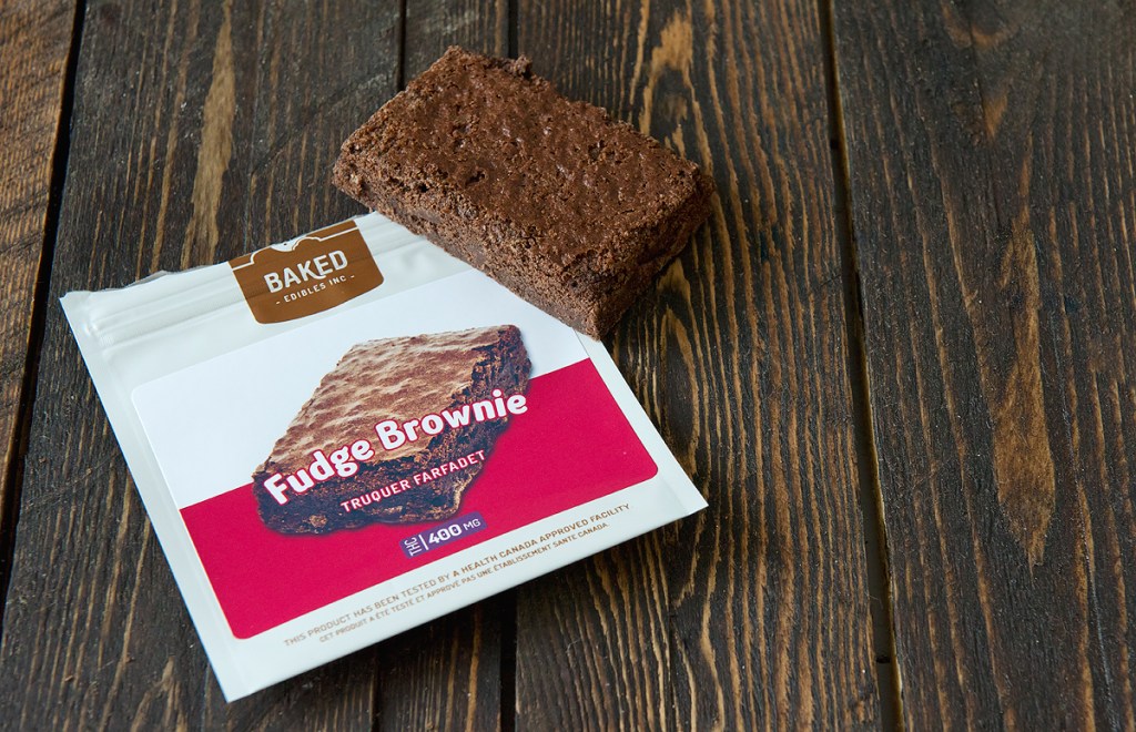 Baked Edibles Fudge Brownies 200mg & 400mg THC Best Buds Herb
