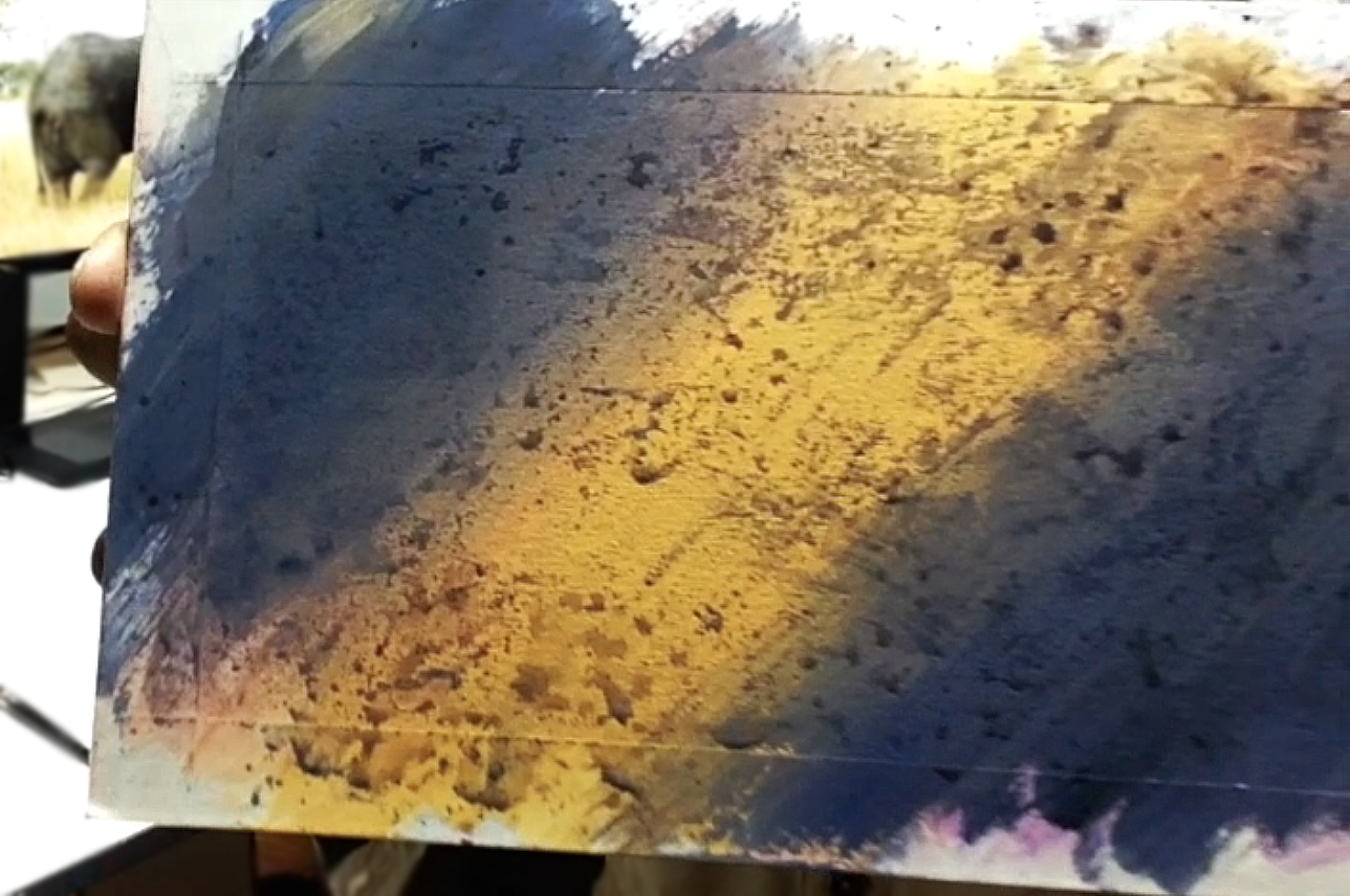 Technique for Wall Texture Tutorial DONALD TOWNS ART