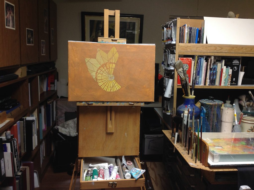Painting in progress