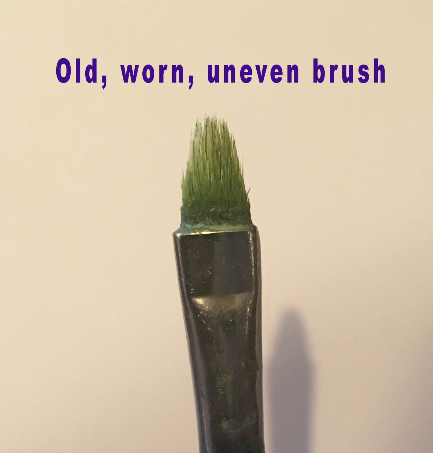 Artist Technique Depicting Grass in a Painting DONALD TOWNS ART