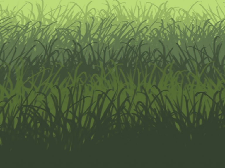 Artist Technique Depicting Grass in a Painting DONALD TOWNS ART