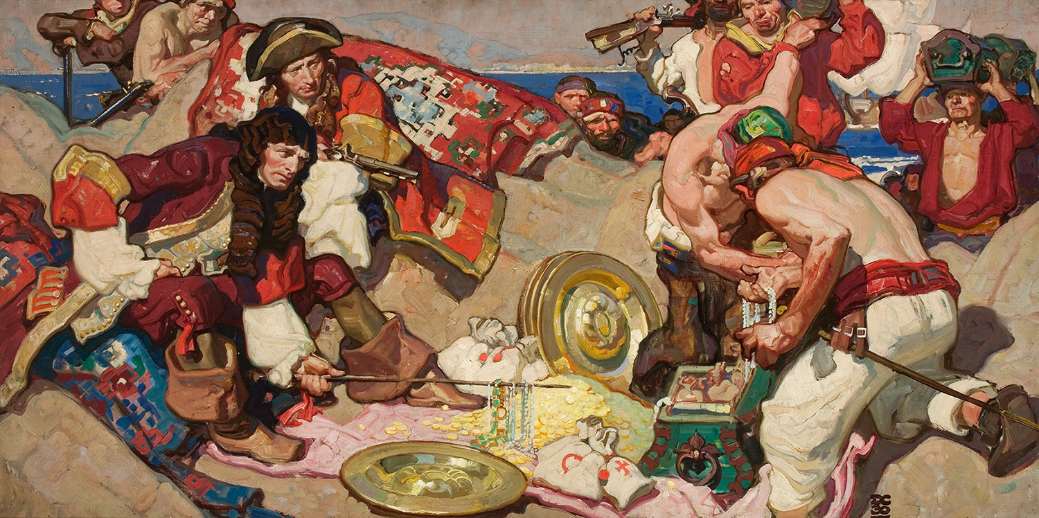 Dean Cornwell Painting
