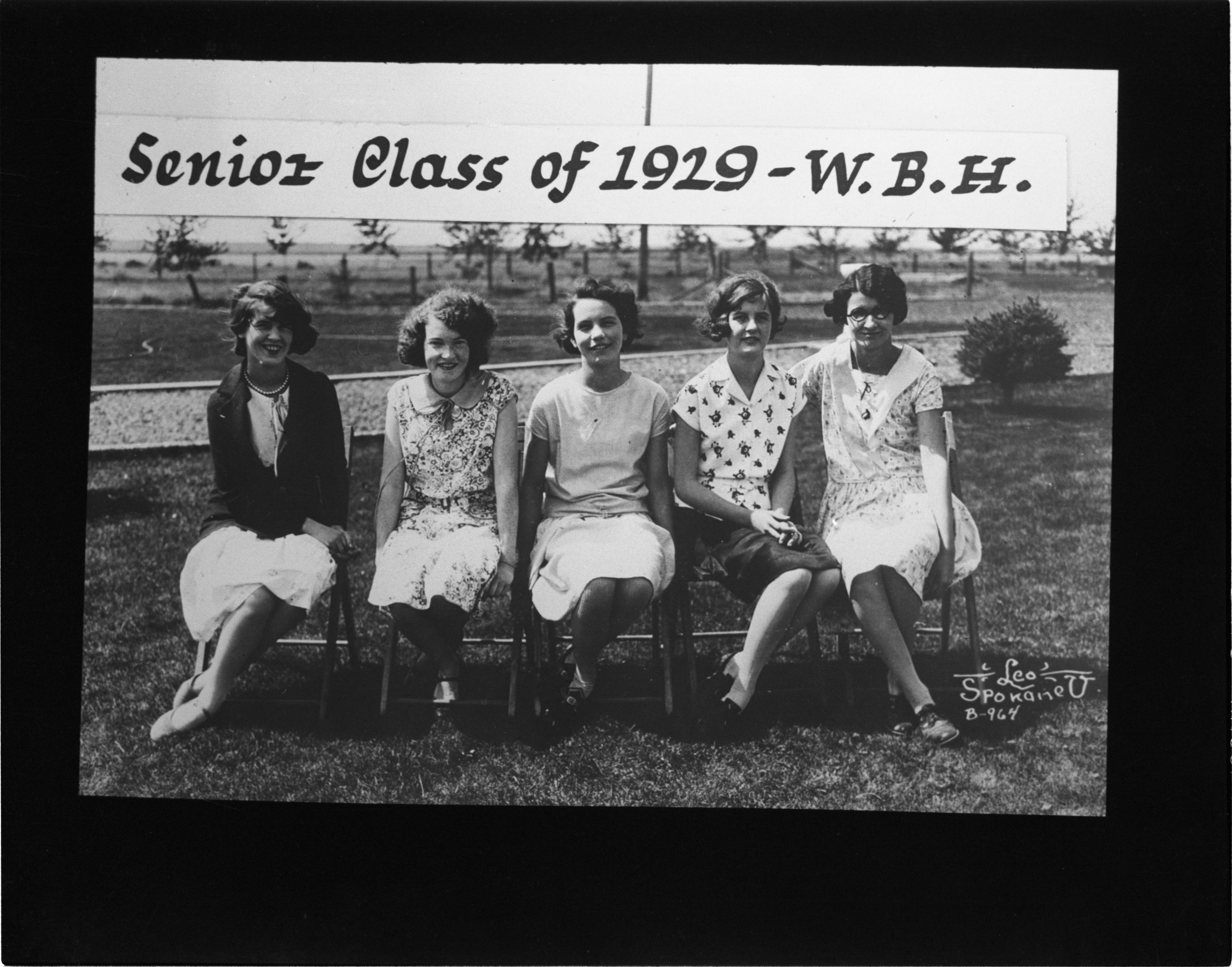 White Bluffs senior class photo · Hanford History Project