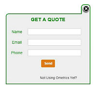 website lead generation popup