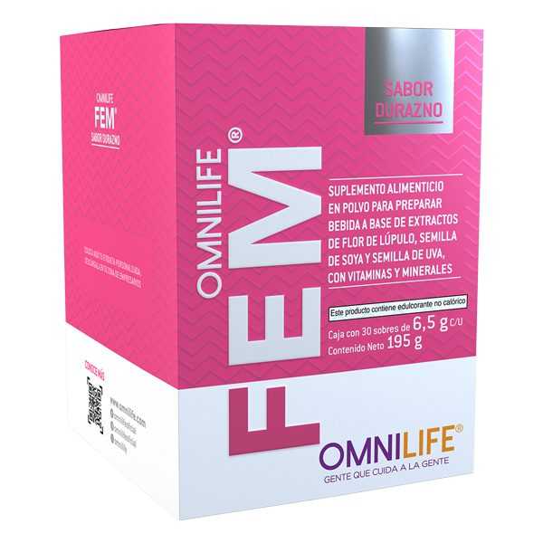 OMNILIFE FEM SABOR DURAZNO