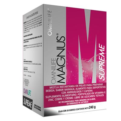 MAGNUS SUPREME CAJA C/30 SACHETS 240 G