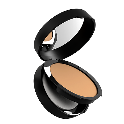 MAQUILLAJE COMPACTO 2EN1 CARAMEL