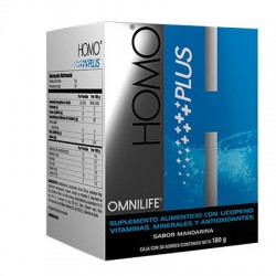 HOMO PLUS CAJA CON 30 SACHETS 180G