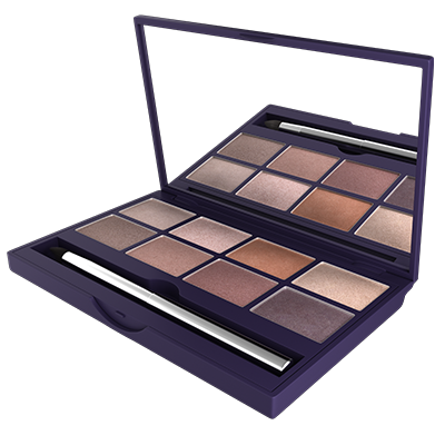 PALETA DE SOMBRAS MARRONES 2023