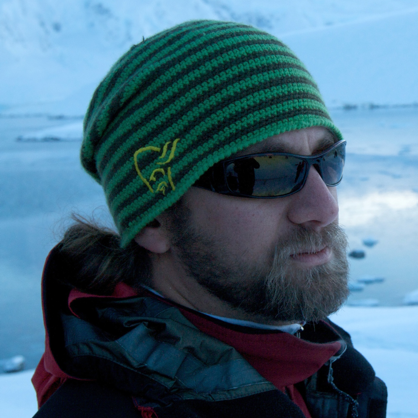 Ari Friedlaender travels as a marine biologist with One Ocean Expeditions to Antarctica.