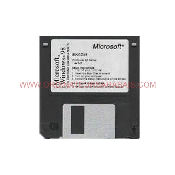 Windows 98 boot disk ordinateurs rabais montreal quebec