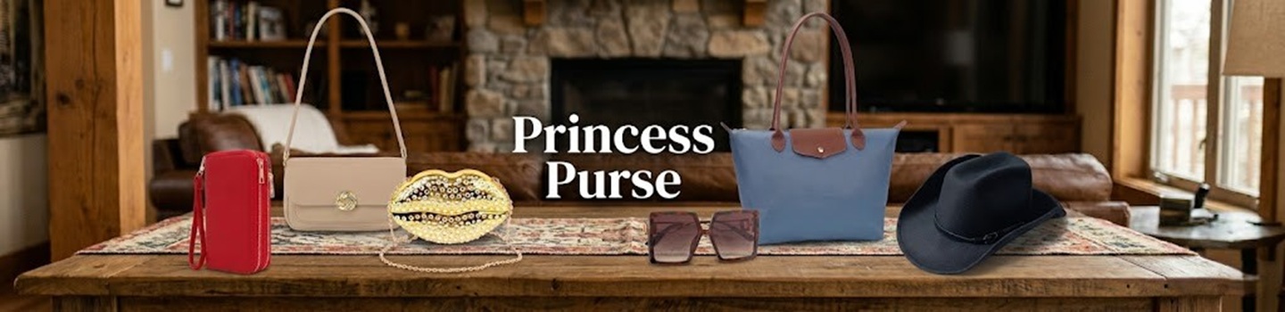 Princess Purse Fashion Handbag Bag Strap Ceramic Mug Diaper Bag Fragrance Hat Luggage