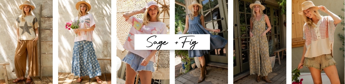 Sage + Fig NEW ARRIVALS TOP'S DRESSE'S ROMPER'S AND JUMPSUIT'S BOTTOM'S PLUS SIZE'S OUTWEAR