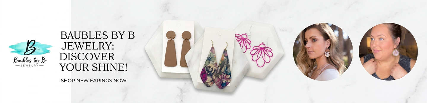 Baubles by  B Bracelets Earrings Necklaces