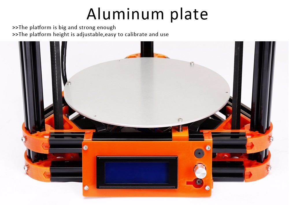 FLSUN Auto leveling Kossel Metal Delta 3D Printer Kits 3D Printers Bay