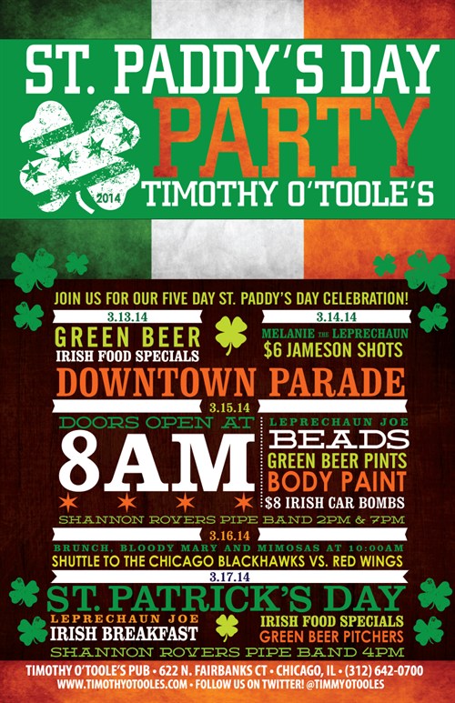St patrick's day bar deals chicago