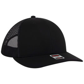 OTTO CAP 6 Panel Mid Profile Mesh Back Trucker Hat