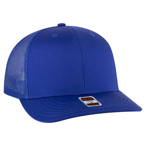 OTTO CAP® 6 Panel Mid Profile Mesh Back Trucker Hat