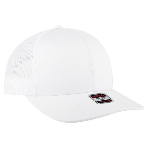 OTTO CAP® 6 Panel Mid Profile Mesh Back Trucker Hat