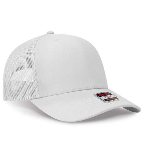 OTTO CAP® Seamless 6 Panel Mid Profile Mesh Back Trucker Hat