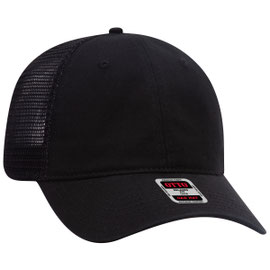 OTTO CAP 6 Panel Low Profile Mesh Back Trucker Dad Hat