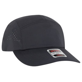 OTTO CAP 5 Panel Running Hat w/ Elastic Soft Visor