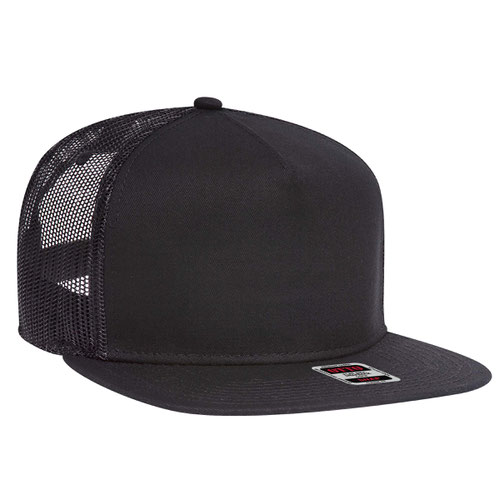 OTTO CAP® OTTO SNAP 5 Panel Pro Style Mesh Back Trucker Snapback Hat