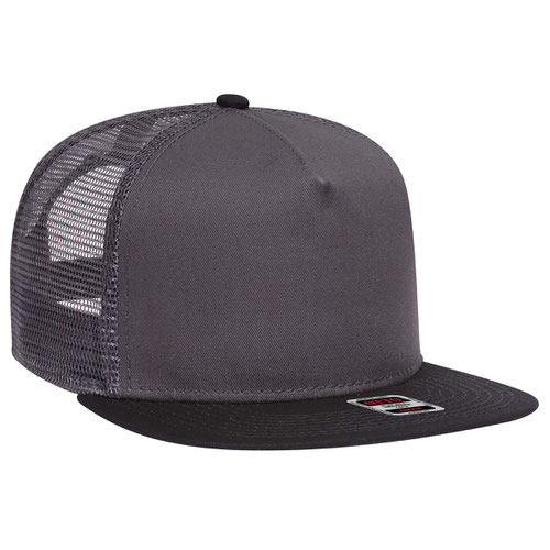 OTTO CAP "OTTO SNAP" 5 Panel Pro Style Mesh Back Trucker Snapback Hat