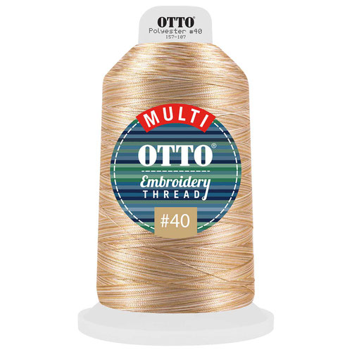 OTTO Embroidery Multicolor Thread #40 5,500 yd. King Cone