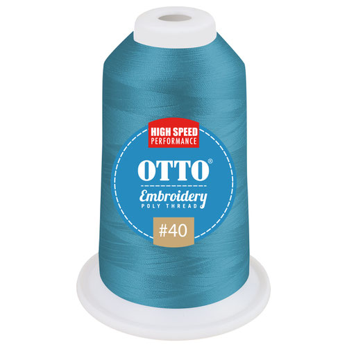 OTTO Embroidery Poly Thread #40 1,100 yd. Cone