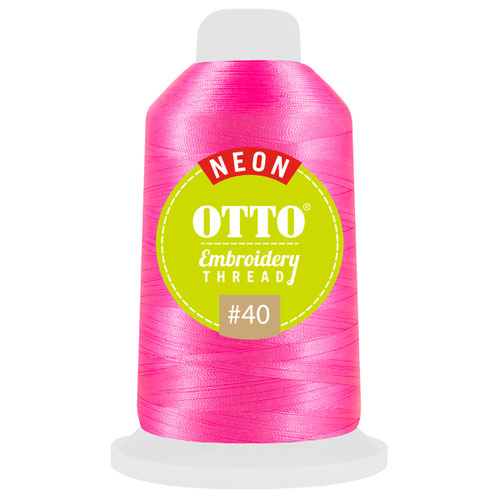 OTTO Embroidery Neon Thread #40 1,100 yd. Cone