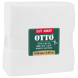 OTTO Embroidery Stabilizer Backing Cut Away Sheets