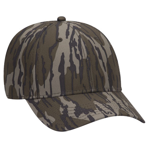 OTTO CAP Mossy Oak Camouflage 6 Panel Low Profile Baseball Cap