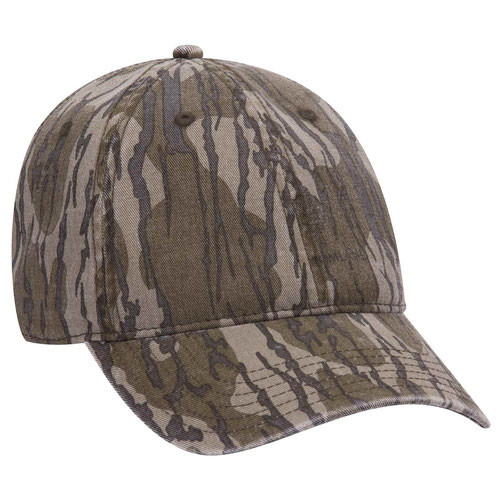 OTTO CAP® Mossy Oak Camouflage 6 Panel Low Profile Dad Hat
