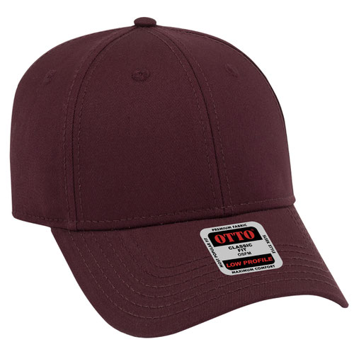 OTTO CAP 6 Panel Low Profile Baseball Cap