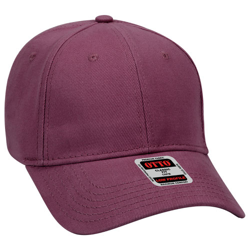 OTTO CAP® 6 Panel Low Profile Baseball Cap