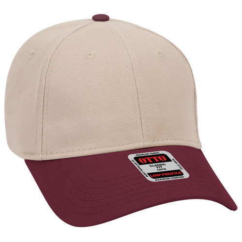 OTTO CAP® 6 Panel Low Profile Baseball Cap