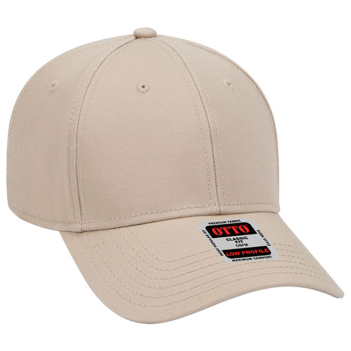 OTTO CAP® 6 Panel Low Profile Baseball Cap