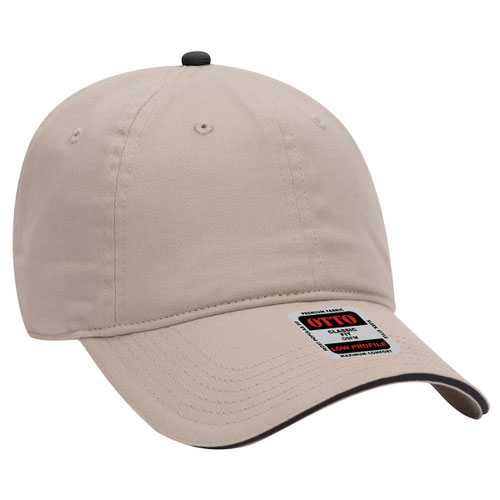 OTTO CAP® 6 Panel Low Profile Baseball Cap