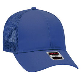 OTTO CAP 6 Panel Mid Profile Mesh Back Trucker Hat