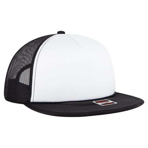 OTTO CAP® OTTO SNAP 5 Panel Pro Style Mesh Back Trucker Snapback Hat