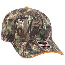 OTTO CAP Camouflage 6 Panel Low Profile Baseball Cap