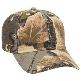 OTTO CAP Camouflage 6 Panel Low Profile Baseball Cap