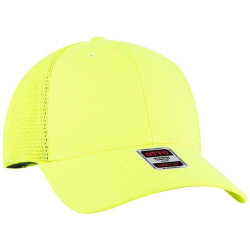 OTTO CAP® OTTO COMFY FIT® 6 Panel Low Profile Mesh Back Trucker Hat