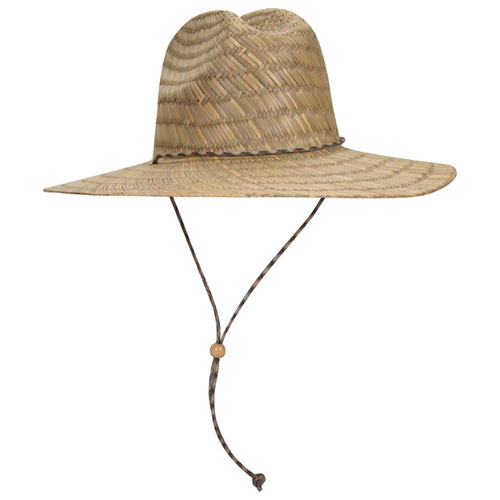 OTTO CAP® Straw Lifeguard Hat w/ Adjustable Cord