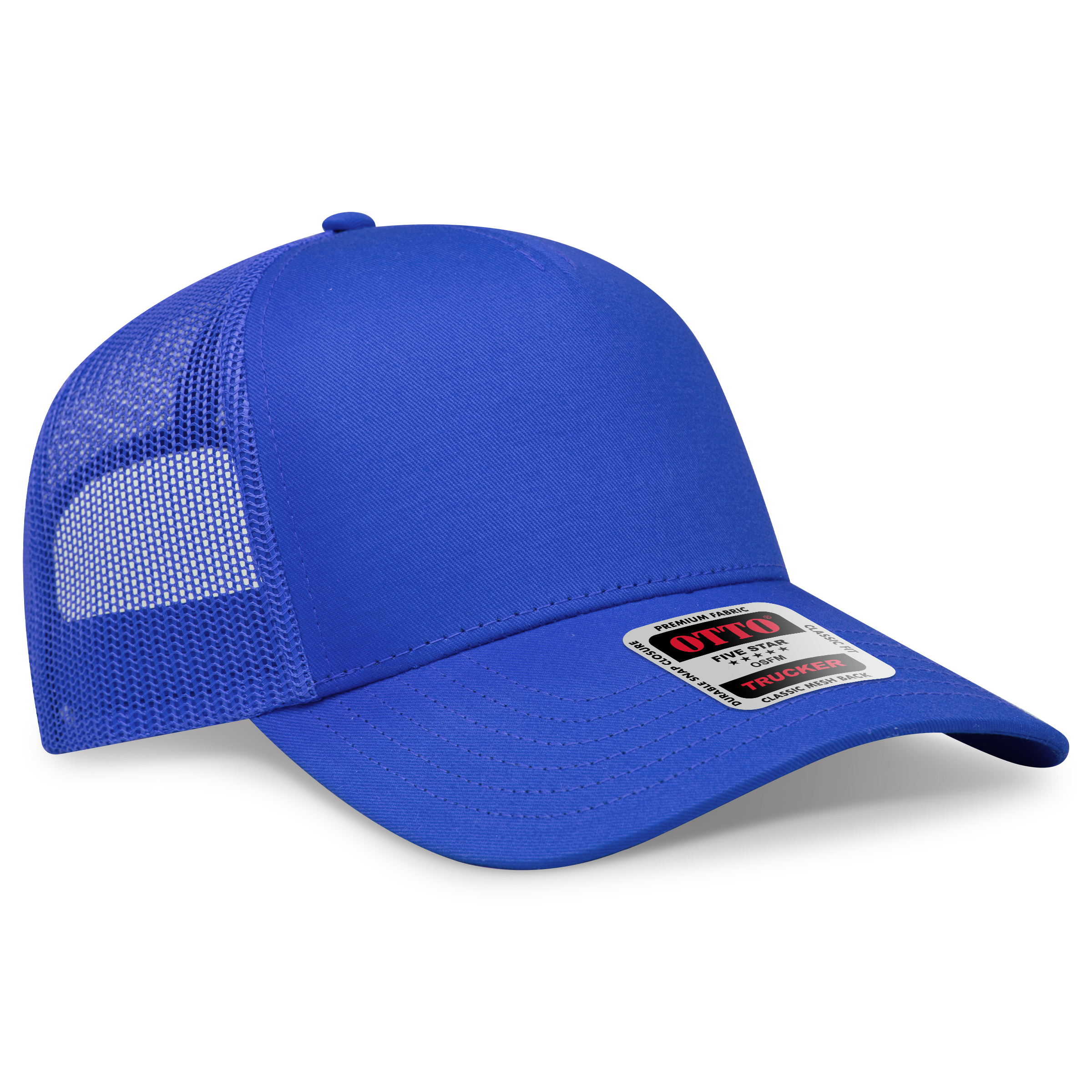 OTTO CAP 5 Panel Low Profile Mesh Back Trucker Hat